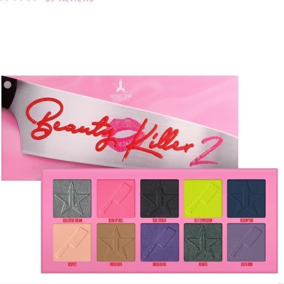 Jeffree Star Beauty Killer 2 Full Size Pallet FAMOUS ONLY ONE NEW IN BOX NIB - Picture 2 of 2